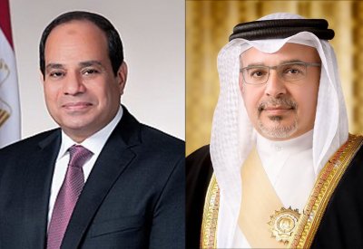 سمو ولي العهد رئيس مجلس الوزراء يهنئ الرئيس المصري بذكرى السادس من أكتوبر