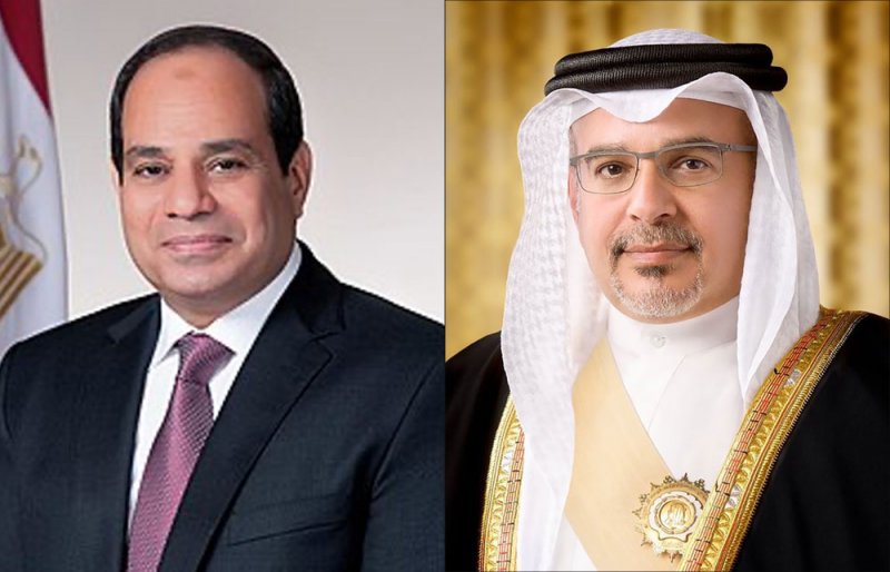 سمو ولي العهد رئيس مجلس الوزراء يهنئ الرئيس المصري بذكرى السادس من أكتوبر