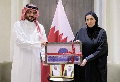 وزيرة التنمية الاجتماعية والأسرة بدولة قطر تستقبل سفير مملكة البحرين في الدوحة