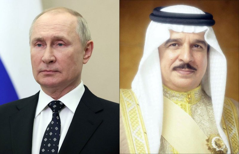 جلالة الملك المعظم يهنئ الرئيس الروسي بذكرى عيد ميلاد فخامته