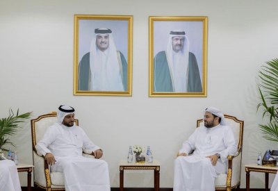 وزير الدولة بوزارة الخارجية في قطر يستقبل سفير البحرين لدى الدوحة