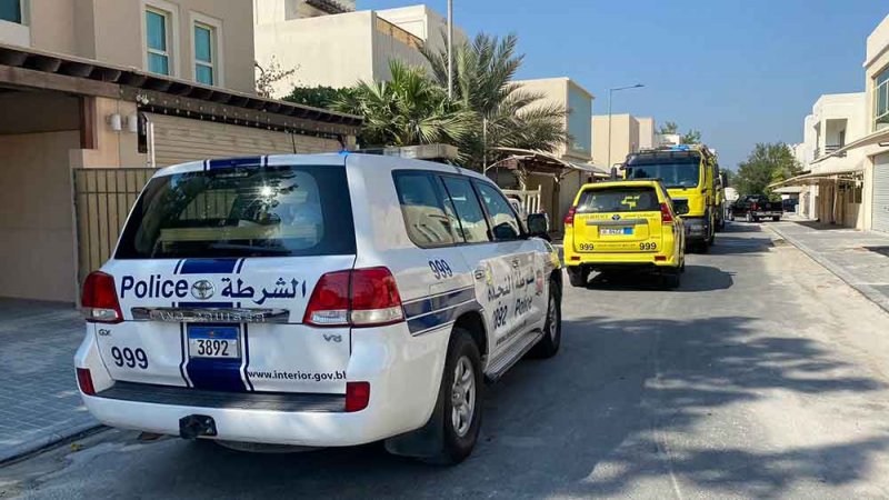 إخماد حريق اندلع في منزل بمنطقة الجنبية دون وقوع إصابات