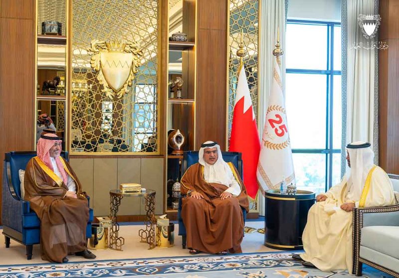 سمو ولي العهد رئيس مجلس الوزراء: العلاقات التاريخية الوطيدة والروابط المتينة بين مملكة البحرين والمملكة العربية السعودية الممتدة عبر التاريخ تواصل تميزها نحو مزيدٍ من التكامل والتعاون