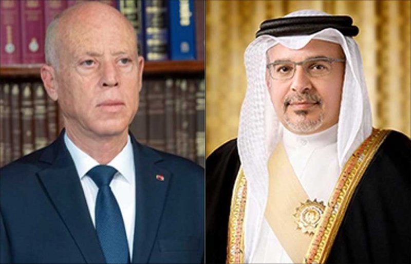 سمو ولي العهد رئيس مجلس الوزراء يهنئ الرئيس التونسي بمناسبة إعادة انتخابه لولاية رئاسية ثانية