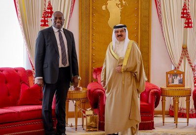 جلالة الملك المعظم يستقبل وزير الخارجية وشؤون الكومنولث والتنمية بالمملكة المتحدة