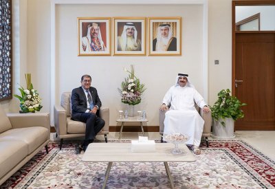 الأمين العام لمجلس النواب يستقبل النائب الأول لرئيس مجلس الشورى