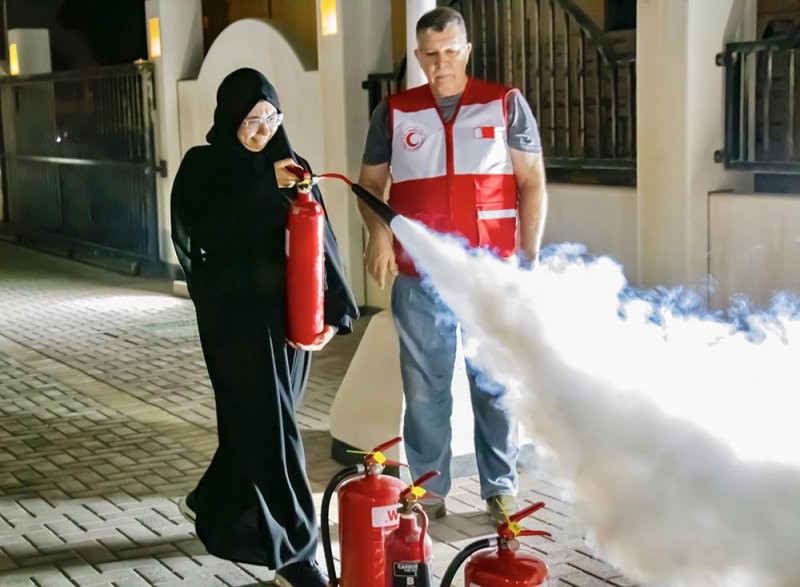 الهلال الأحمر البحريني تعقد ورشة "المستجيب المتقدم"