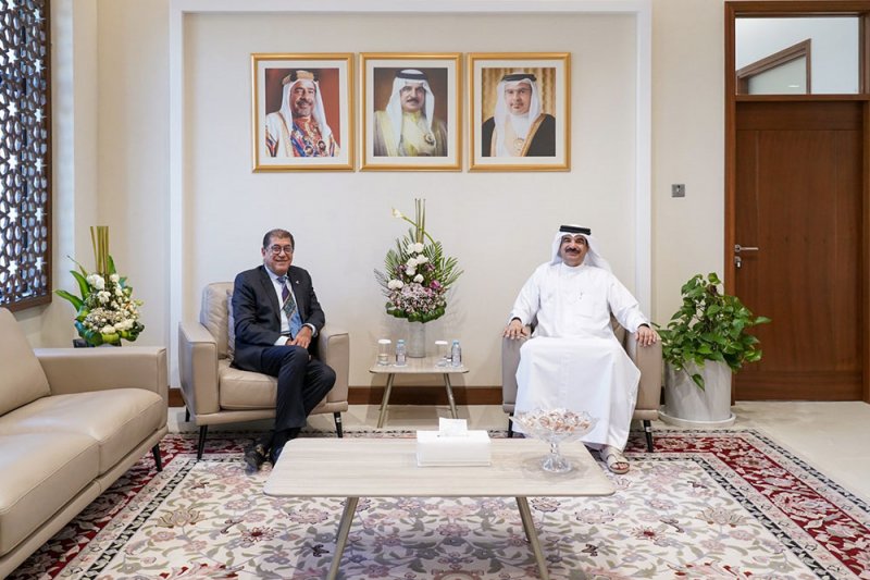 الأمين العام لمجلس النواب يستقبل النائب الأول لرئيس مجلس الشورى