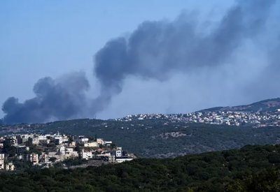 إسرائيل تعترض مسيرة من لبنان.. وحزب الله يطلق 170 صاروخاً