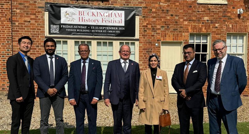 جامعة باكنغهام البريطانية تستضيف النائب باسمة مبارك