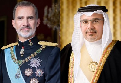 سمو ولي العهد رئيس مجلس الوزراء يهنئ ملك إسبانيا بذكرى العيد الوطني