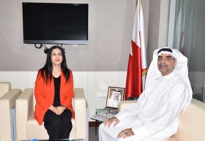 أمين عام المؤسسة الوطنية لحقوق الإنسان يستقبل نائبة مديرة مركز الأمم المتحدة للتدريب والتوثيق