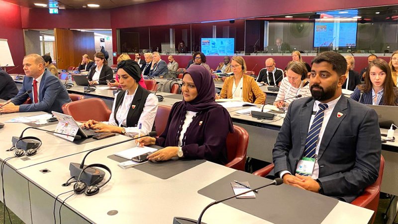 إداريو الشعبة البرلمانية يشاركون في اجتماع تنسيقي لـ "البرلماني الدولي"