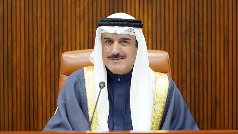 جلالة الملك المعظم يتلقى برقية تهنئة من رئيس مجلس النواب