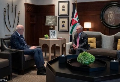 ملك الأردن يستقبل ميقاتي ويؤكد الوقوف إلى جانب لبنان