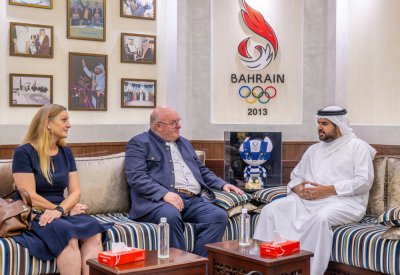 اللجنة الأولمبية تعقد اجتماعاً تنسيقياً بشأن استضافة كونجرس الاتحاد الدولي لكرة السلة  2025