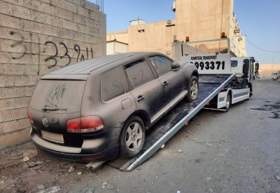 بلدية المنطقة الشمالية تنفذ حملات لإزالة السيارات المهجورة