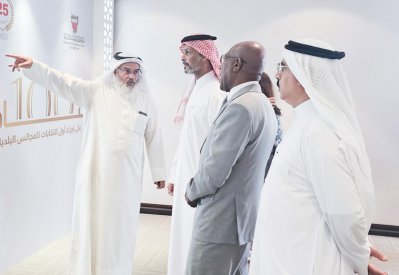 أمانة العاصمة والمجالس البلدية تزور معرض مئوية العمل البلدي