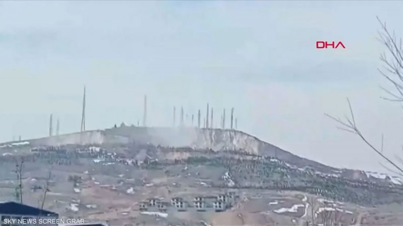 زلزال بقوة 6.3 درجة يضرب منطقة شرق تركيا