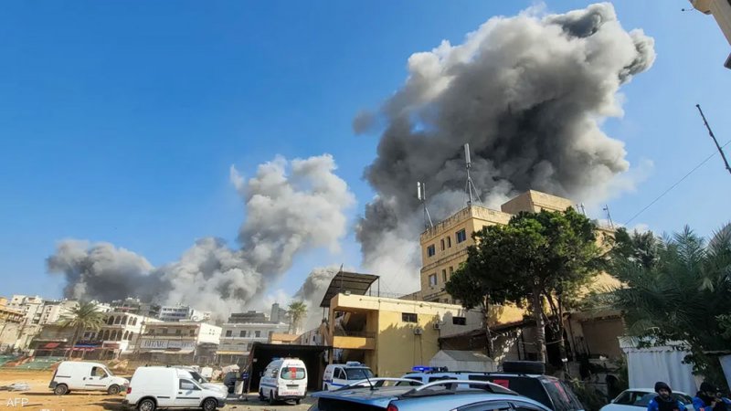 مقتل 5 بينهم رئيس بلدية النبطية بغارات إسرائيلية