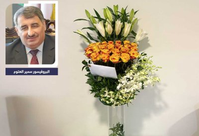 رئيس تحرير صحيفة “البلاد” يلتقى تهنئة من  رئيس الكلية الملكية للجراحين في ايرلندا