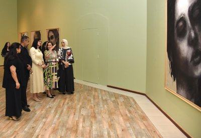 المرأة “حديث الروح” للفنانة التشكيلية ابتهاج فخرو