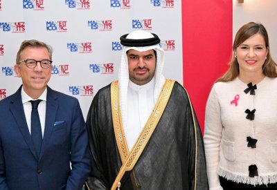 سمو الشيخ عيسى بن علي يشهد حفل السفارة الفرنسية