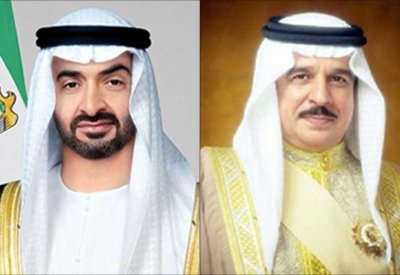 جلالة الملك المعظم يتلقى برقيات تعزية ومواساة من رئيس دولة الإمارات العربية المتحدة ونائبيه‎