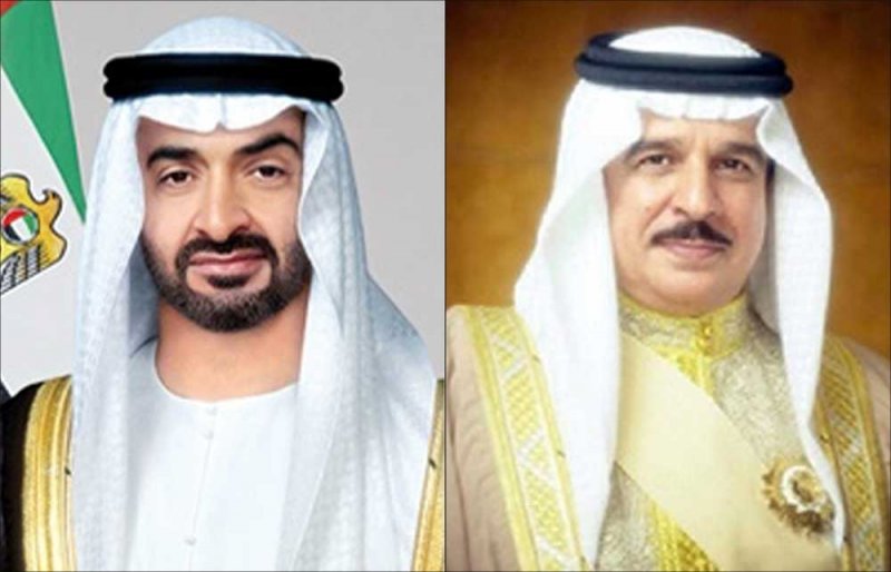 جلالة الملك المعظم يتلقى برقيات تعزية ومواساة من رئيس دولة الإمارات العربية المتحدة ونائبيه‎