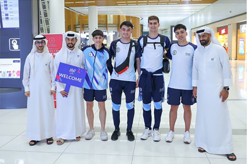 بدء وصول الوفود المشاركة في دورة الألعاب المدرسية الدولية "البحرين 2024"
