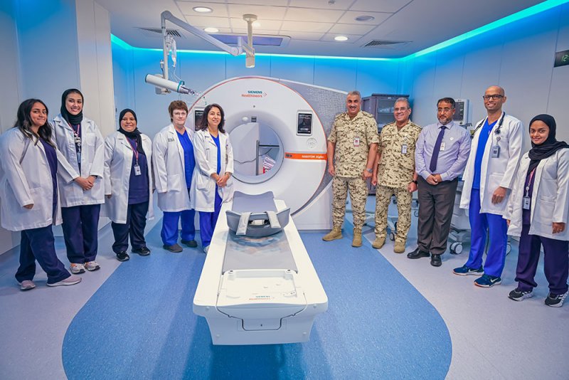 الخدمات الطبية الملكية تدشن أول جهاز تصوير مقطعي فوتوني بالشرق الأوسط