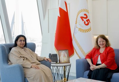 المدير العام لمعهد الإدارة العامة تستقبل السفيرة التركية