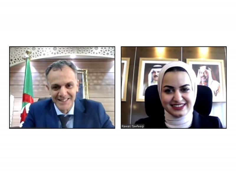وزيرة شؤون الشباب تبحث مع نظيرها الجزائري العلاقات الشبابية