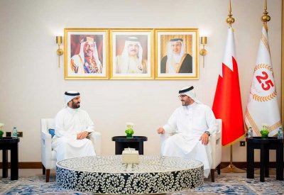 سمو الشيخ عيسى بن سلمان يؤكد أهمية التعاون المشترك بين "تمكين" ووزارة العمل بالشراكة مع "الخاص"