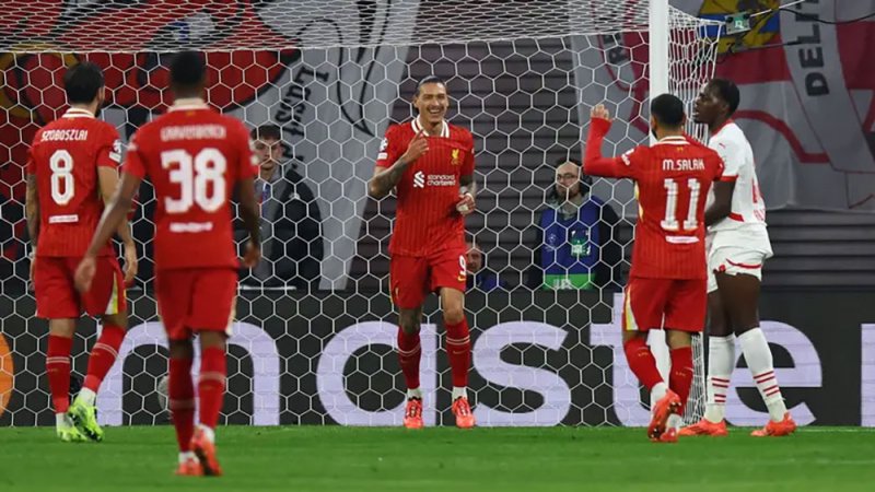 ليفربول يتجاوز لايبزيغ بفضل نونيز
