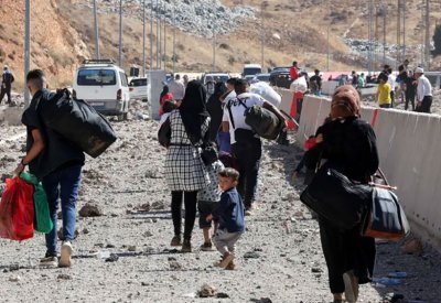 إسرائيل تعيق فرار النازحين من لبنان لسوريا.. تحذير أممي