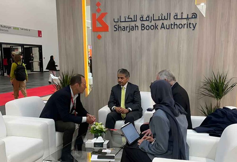 الشارقة للكتاب تعزز بمعرض فرانكفورت التعاون بصناعة النشر العالمية