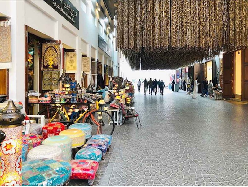 بناء سوق المنامة بالطريقة التراثية