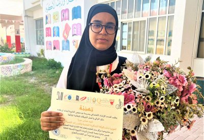 طالبة بحرينية تحصد لقب رائد التنمية في التعليم بجائزة حصة الصباح بالكويت