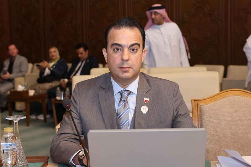 العرادي يشارك في أعمال الجلسة العامة الأولى من دور الانعقاد الأول من الفصل الرابع للبرلمان العربي