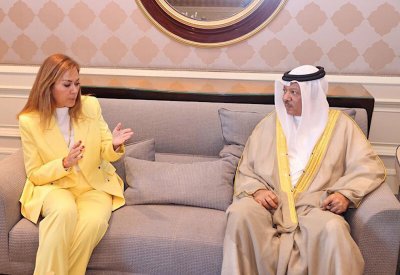 رئيس "الكلمة الطيبة" يلتقي المدير التنفيذي للأكاديمية الوطنية للتدريب