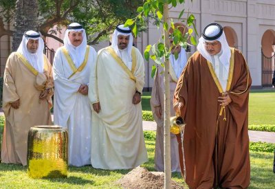 سمو ولي العهد رئيس مجلس الوزراء يتفضل بإطلاق أسبوع الشجرة