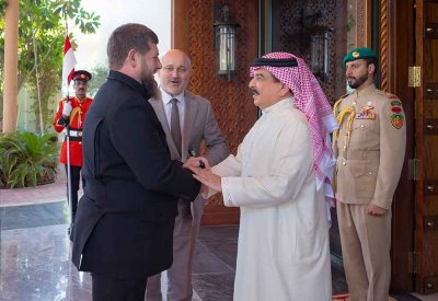 جلالة الملك يبحث القمة العربية الإسلامية مع الرئيس الشيشاني
