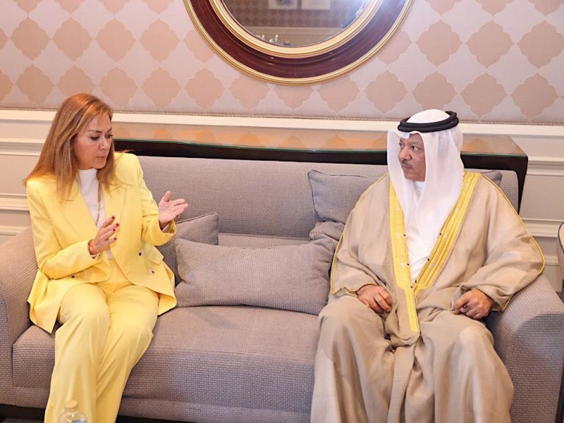 رئيس "الكلمة الطيبة" يلتقي المدير التنفيذي للأكاديمية الوطنية للتدريب