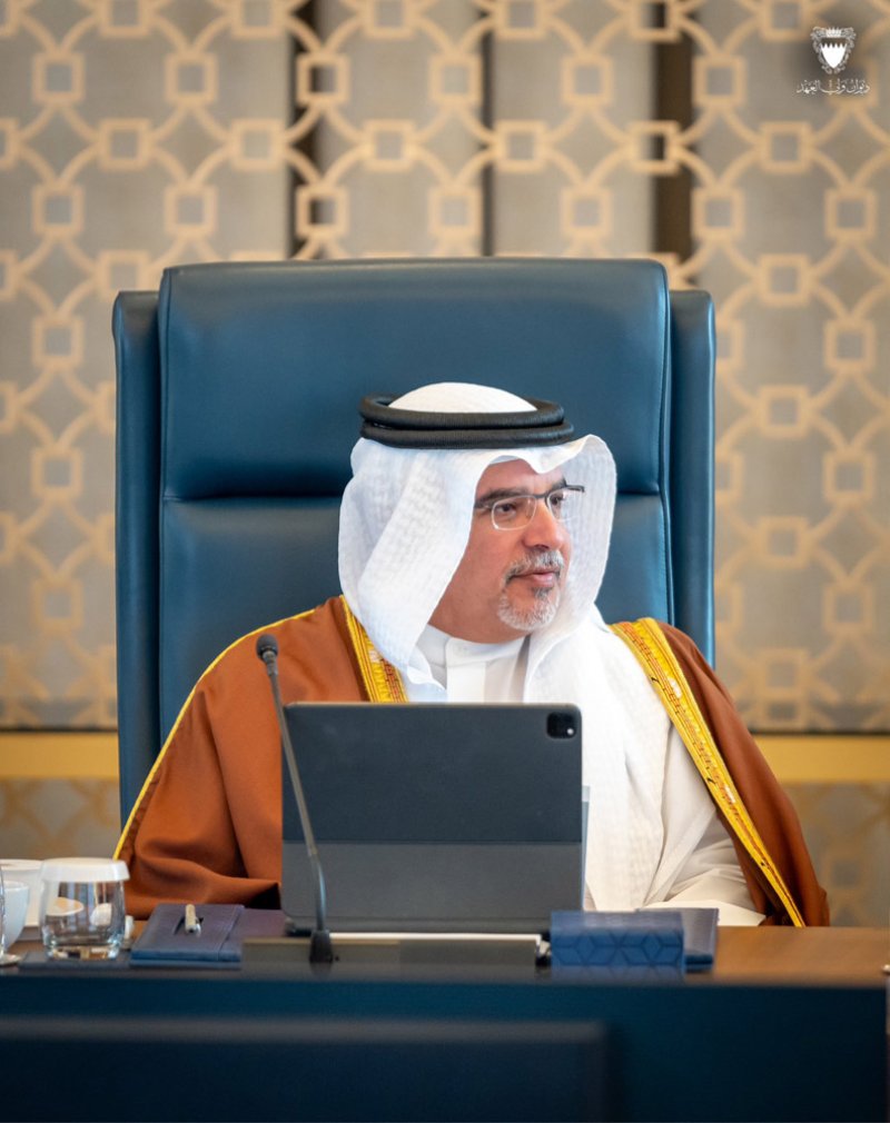 بالصور: سمو ولي العهد رئيس مجلس الوزراء يترأس جلسة مجلس الوزراء