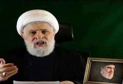 بصورة له يتعرق.. تهديد إسرائيلي لنعيم قاسم "أيامك معدودة"