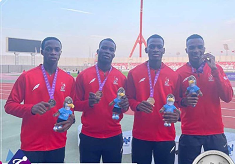 فريق التتابع البحريني 4x100 يحقق فضية مميزة في دورة الألعاب المدرسية الدولية "البحرين 2024"