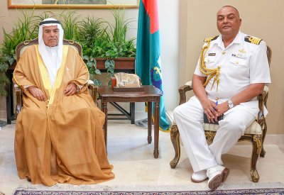 وزير شؤون الدفاع يستقبل الملحق العسكري بجمهورية كينيا بمناسبة تعيينه