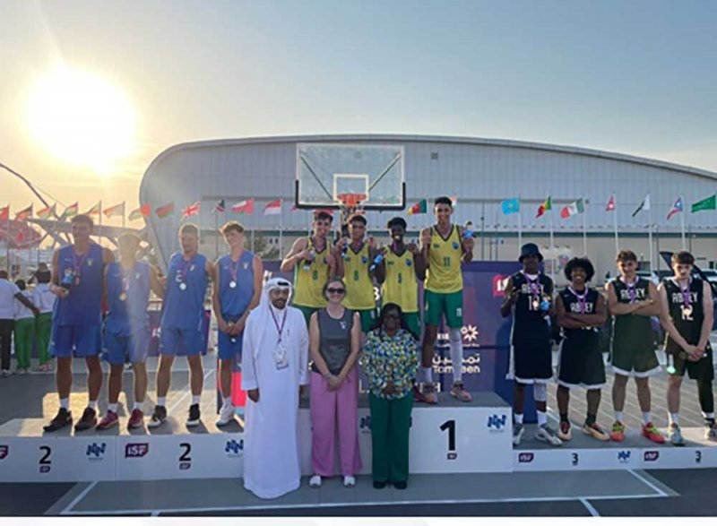 البرازيل تحصد ذهبية كرة السلة 3X3 للرجال بعد فوز مثير على إيطاليا
