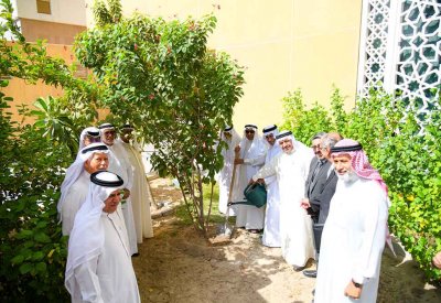 الأوقاف الجعفرية تشارك في فعاليات أسبوع الشجرة
